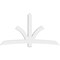 Ekena Millwork Davenport Architectural Grade PVC Gable Bracket, 96"W x 52"H x 4"D x 6"F, 13/12 Pitch GBP096X52X0406DAV00 - alternate 4